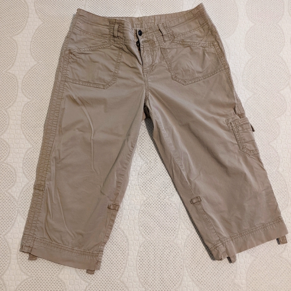 Capris cargo 🤎 light brown 🤎 Sonoma 6P